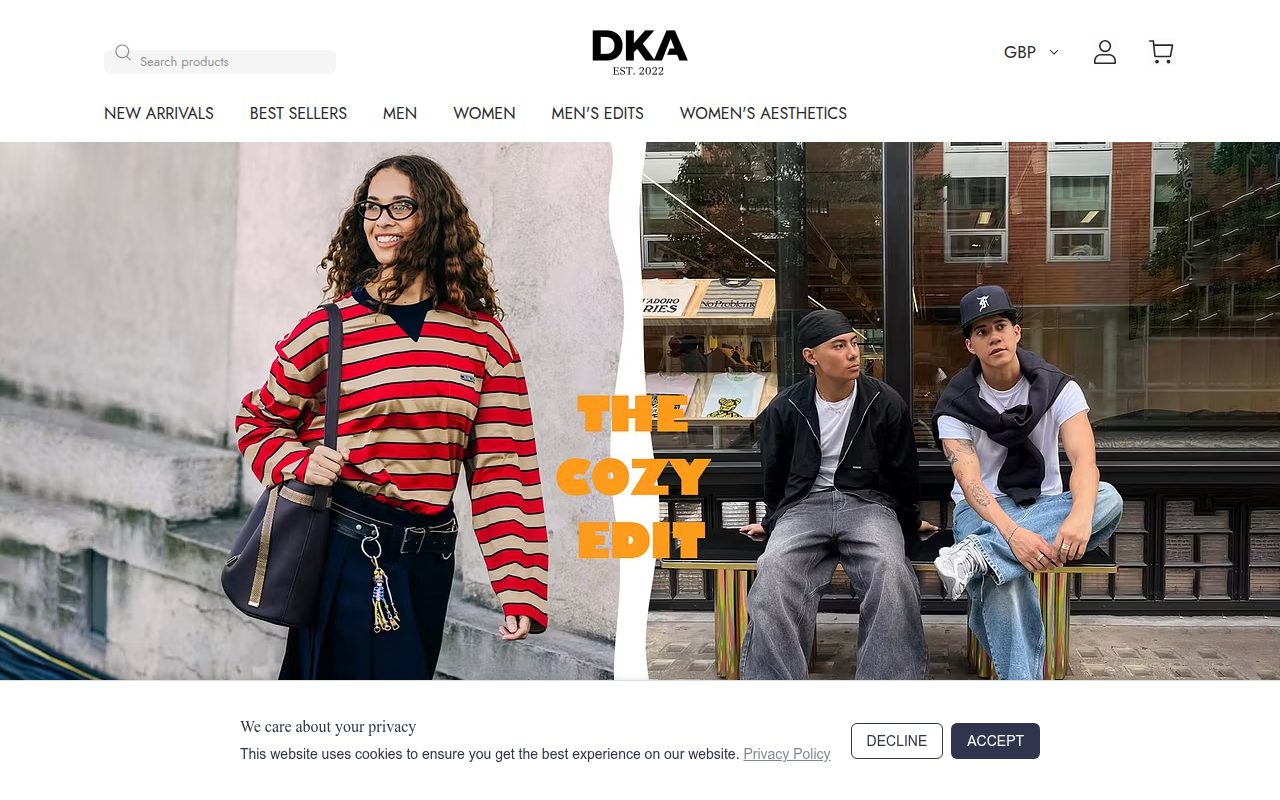 Screenshot van darkacademias.com