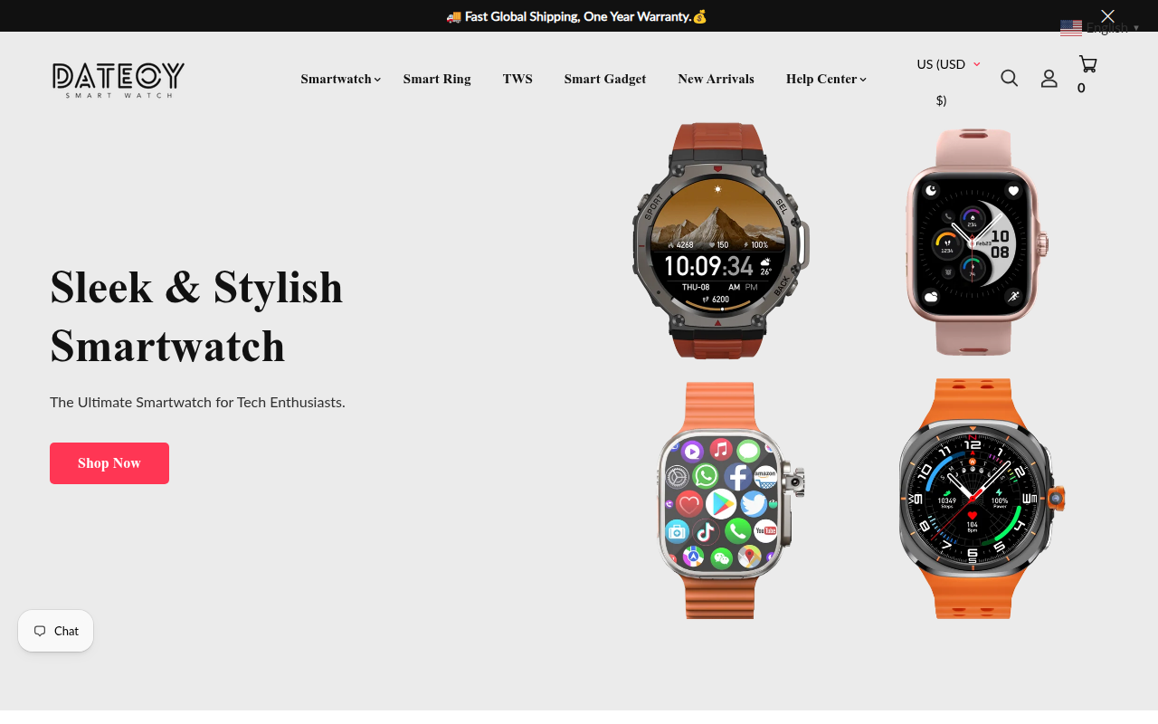 Screenshot van dateoy.com