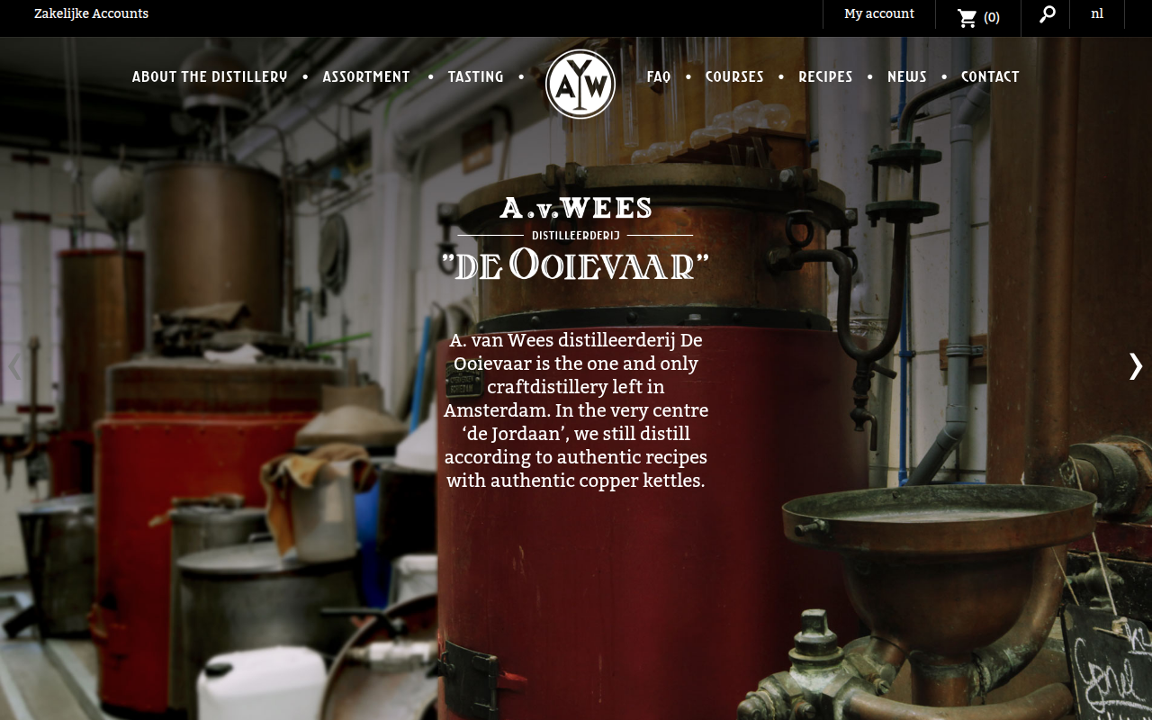 Screenshot van de-ooievaar.nl