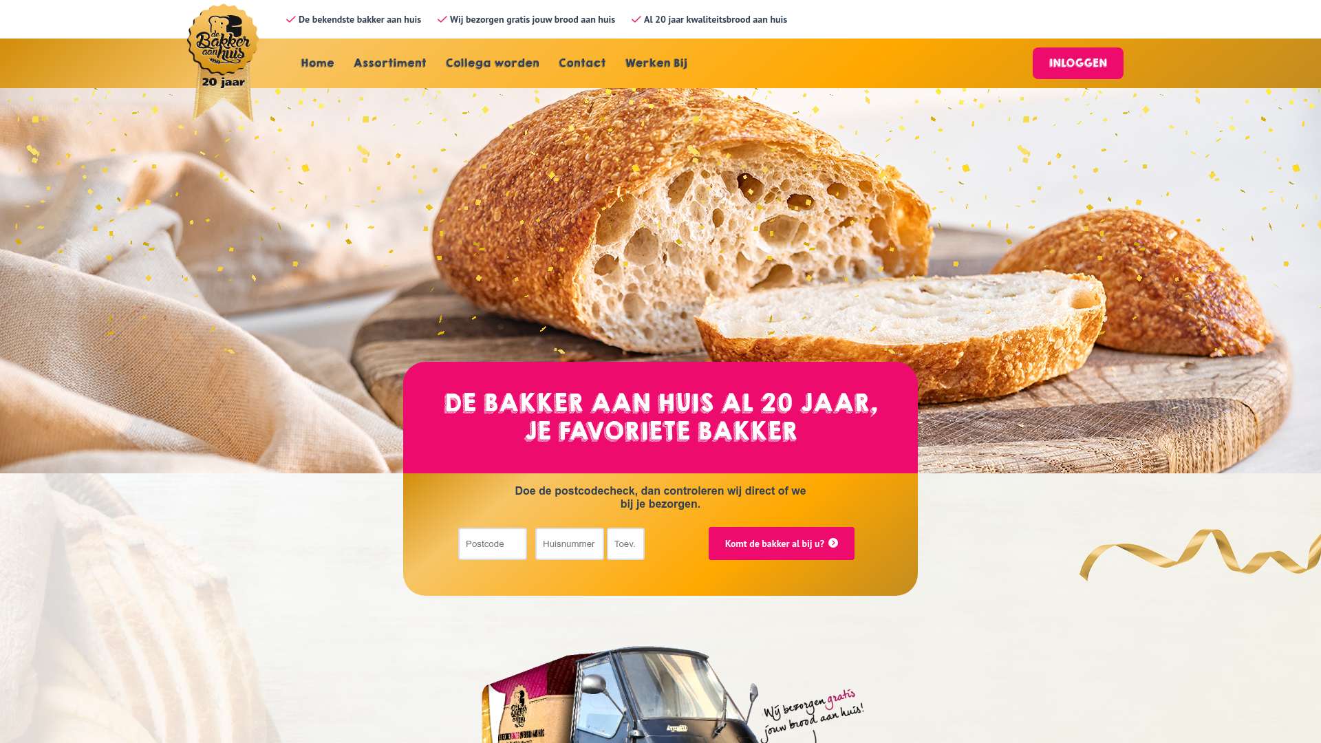 Screenshot van debakkeraanhuis.nl