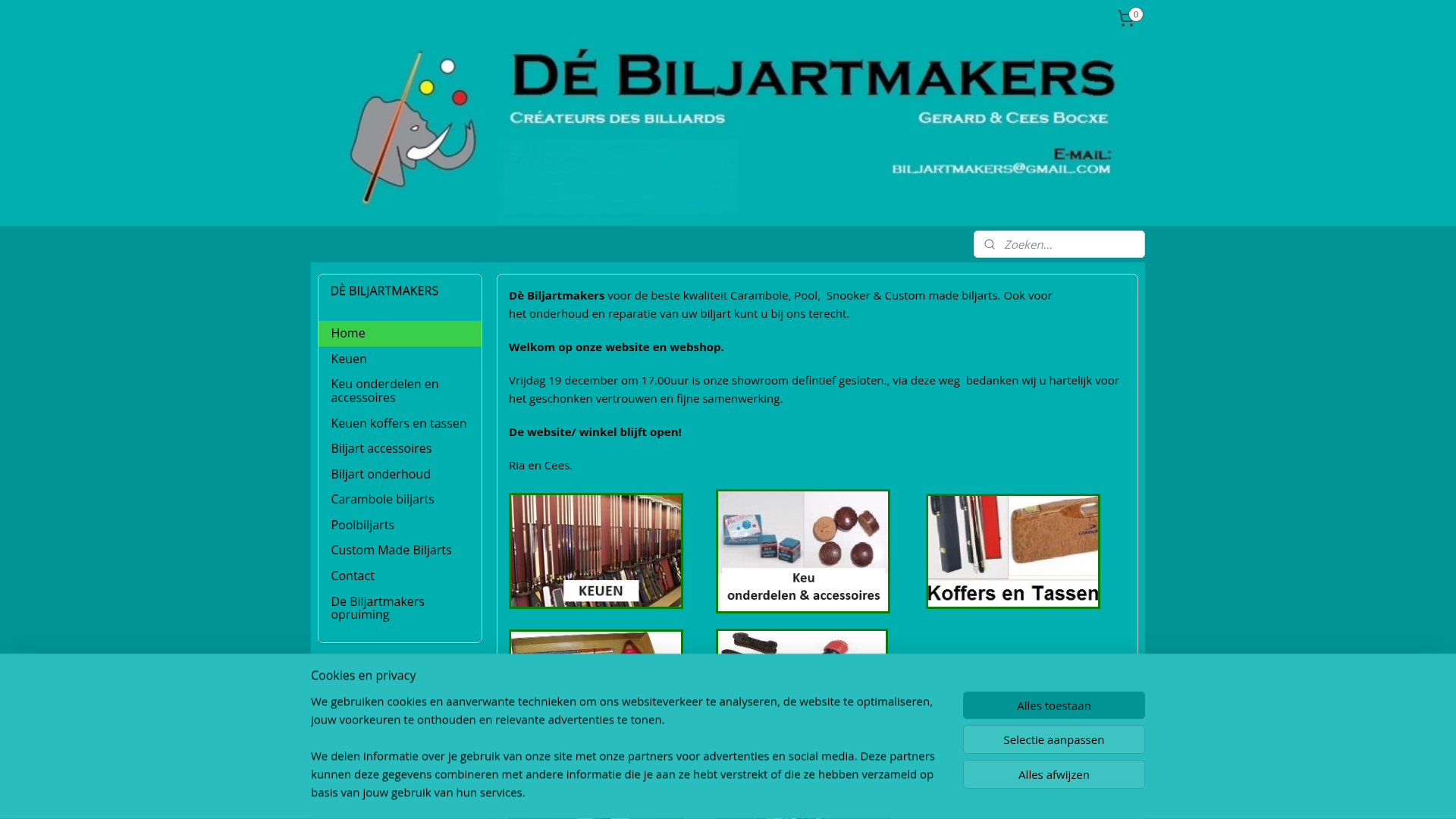 Screenshot van debiljartmakers.com