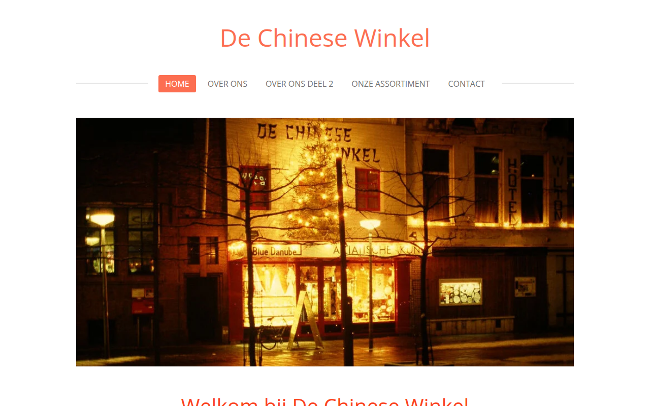 Screenshot van dechinesewinkel.nl