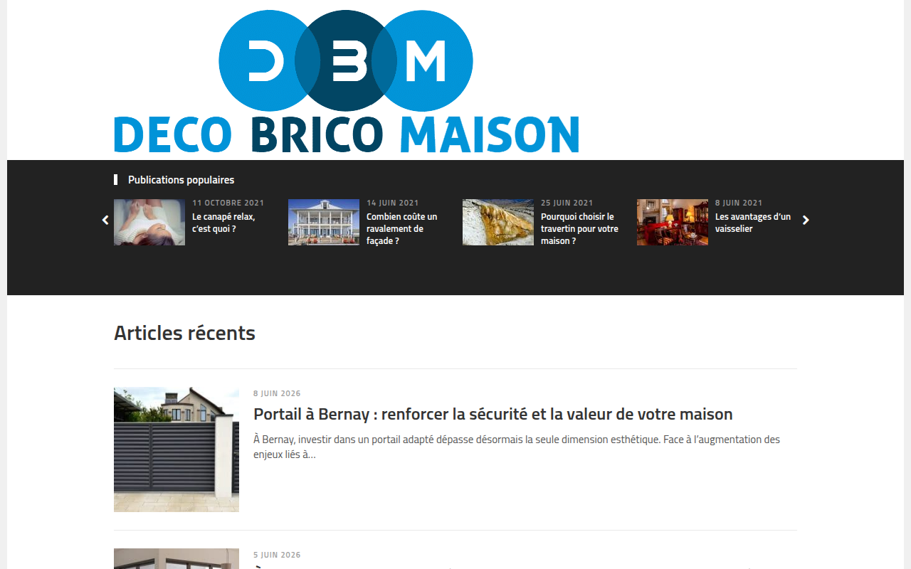 Screenshot van decobricomaison.fr