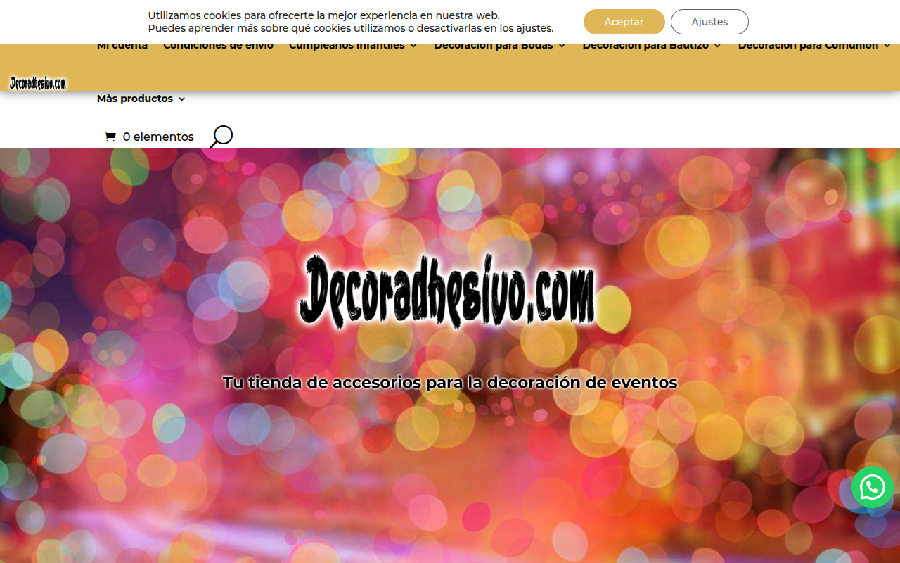Screenshot van decoradhesivo.com