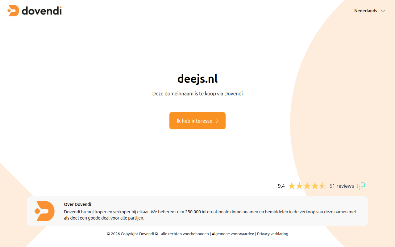 Screenshot van Deejs
