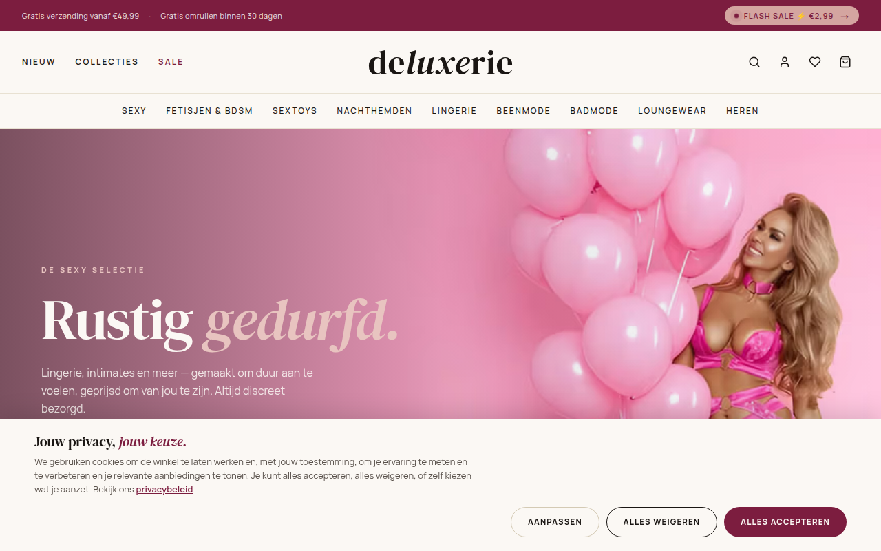 Screenshot van Deluxerie