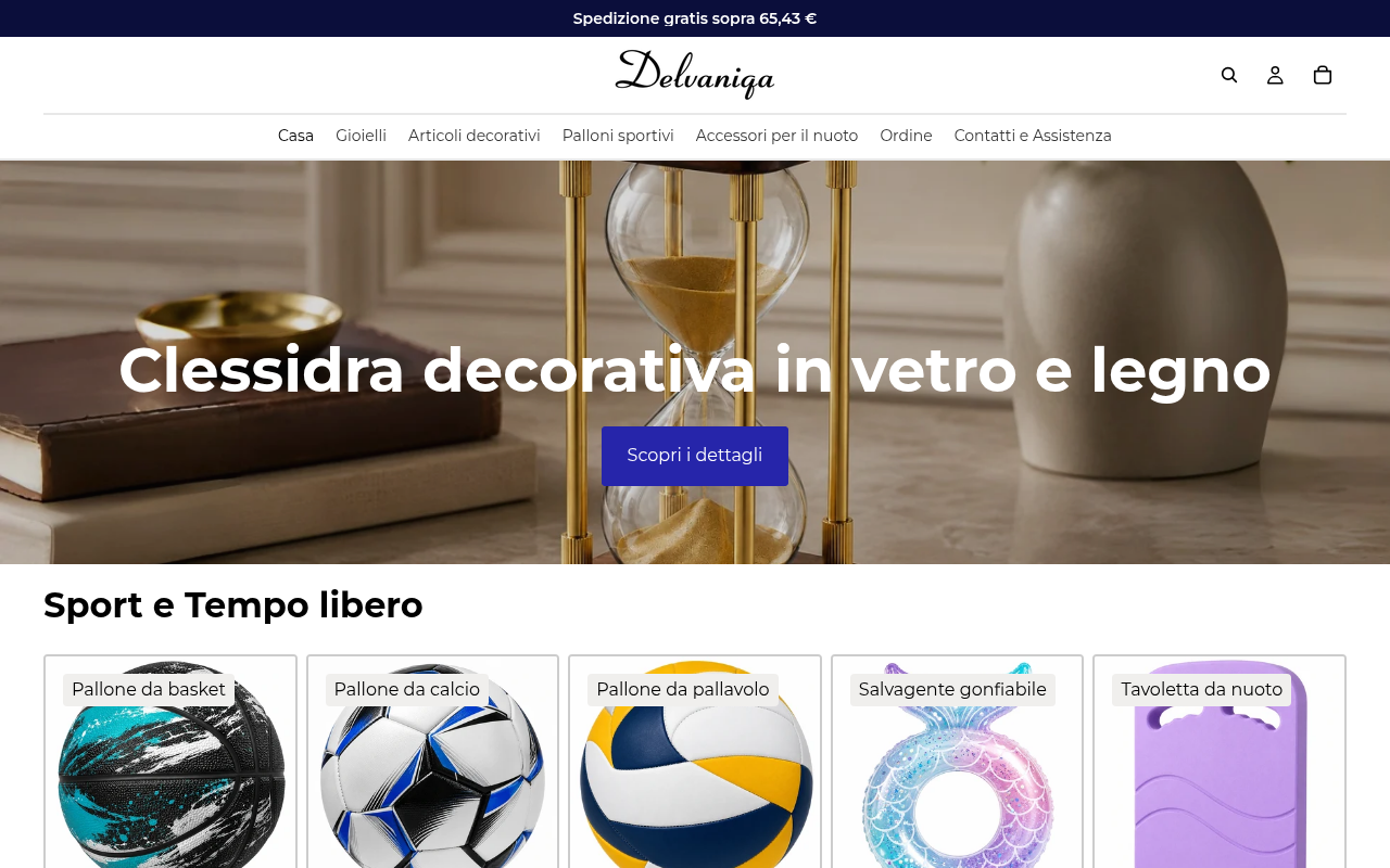 Screenshot van delvaniqa.com