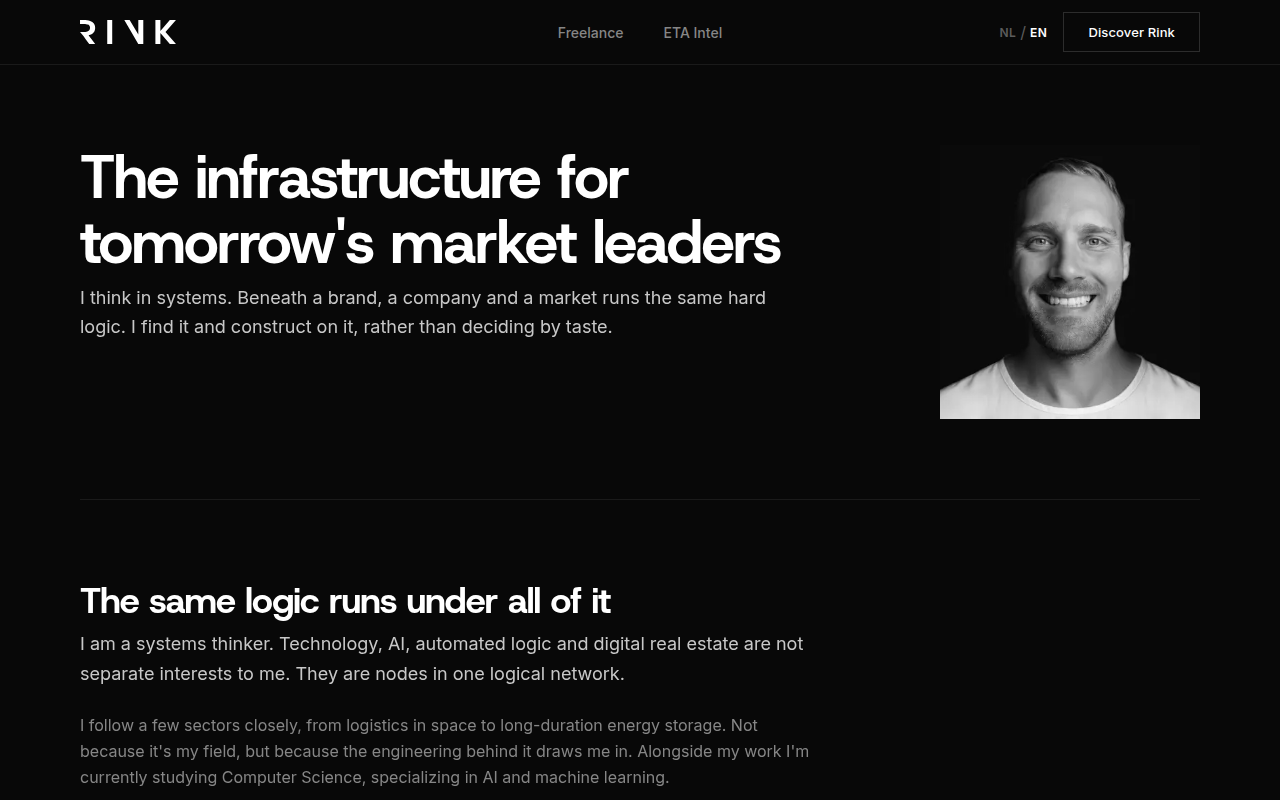 Screenshot van demyrink.com