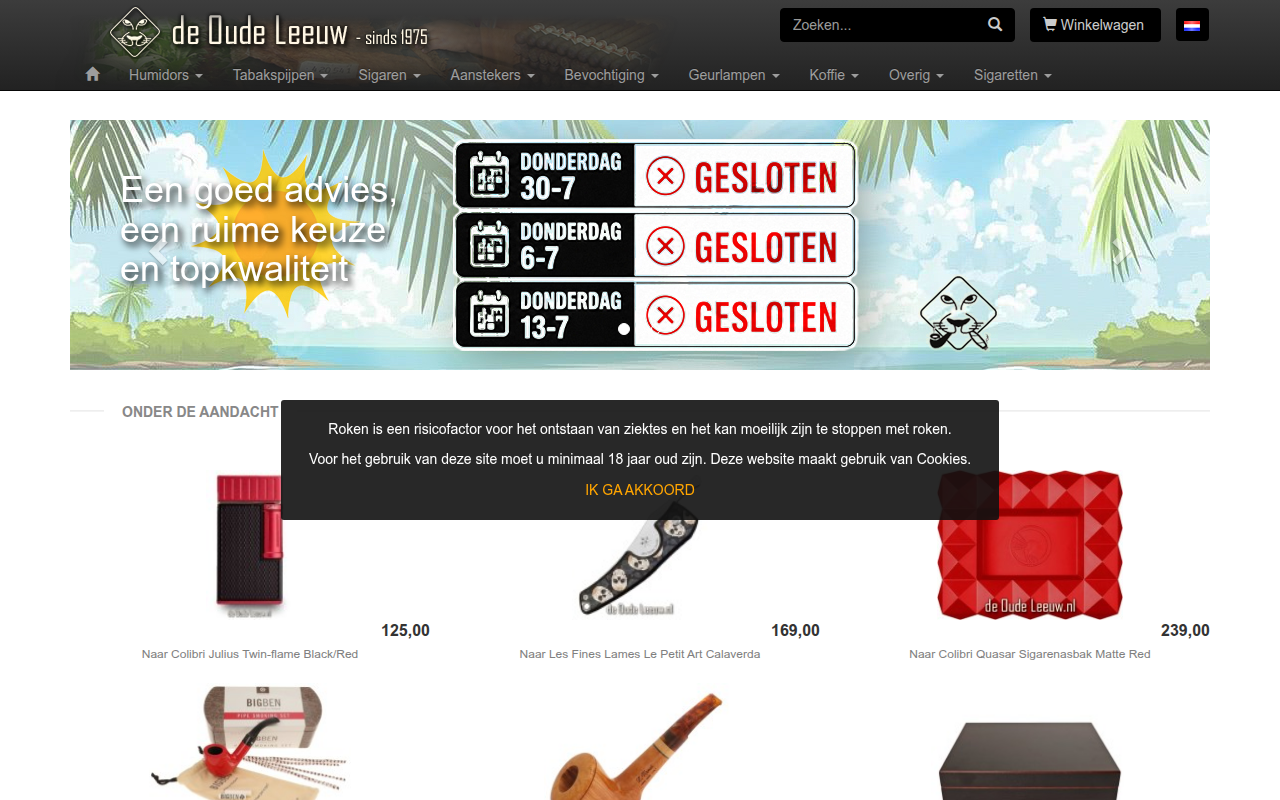 Screenshot van Deoudeleeuw