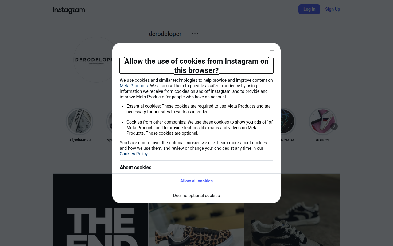 Screenshot van derodeloper.com