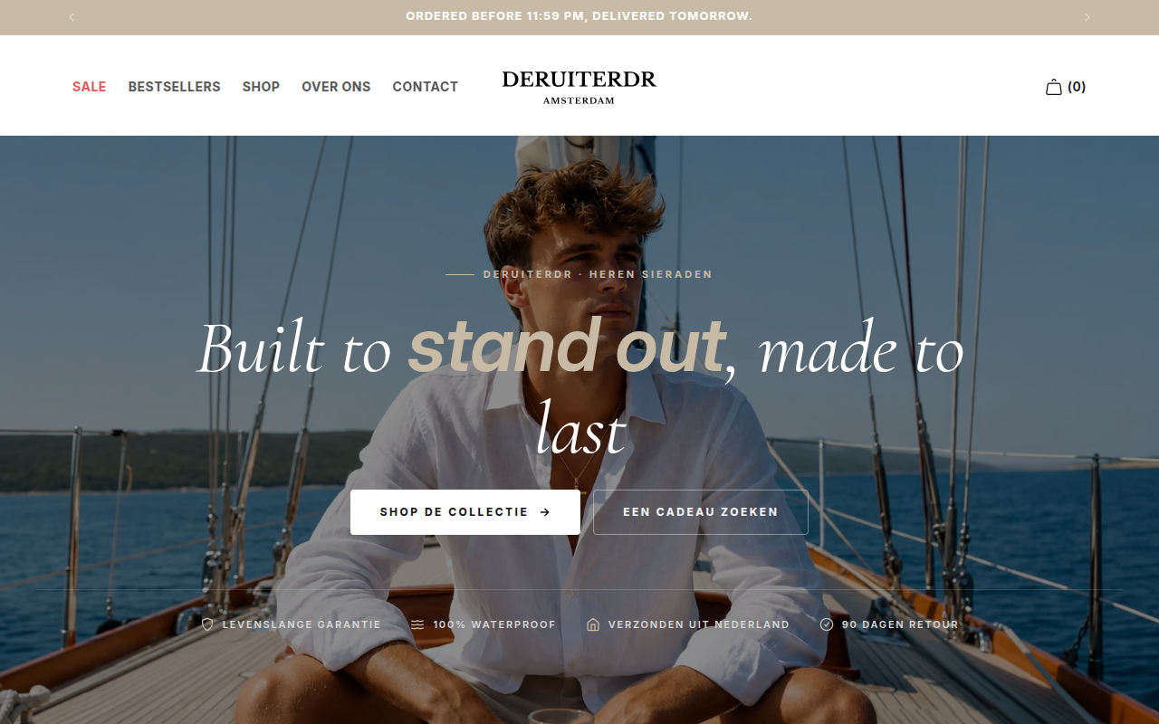 Screenshot van deruiterdr.com