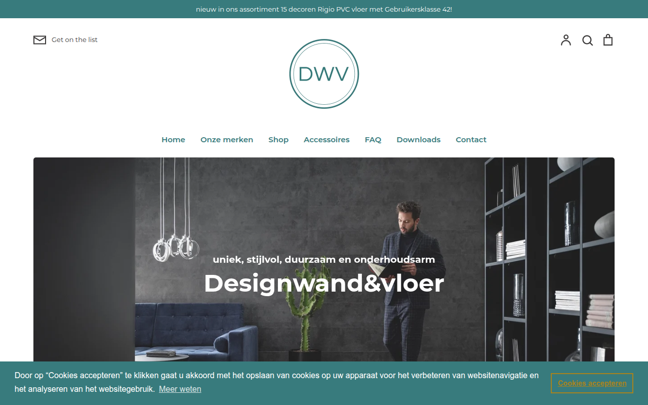 Screenshot van designwandenvloer.nl