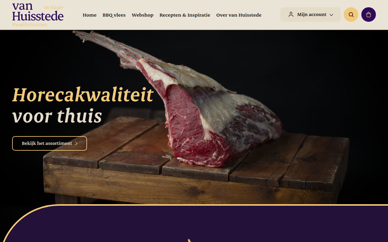 Screenshot van deslager.nl