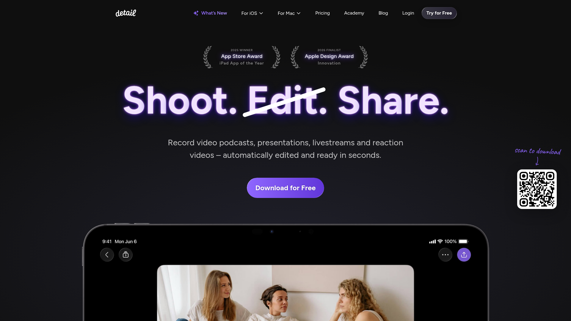 Screenshot van detail.co