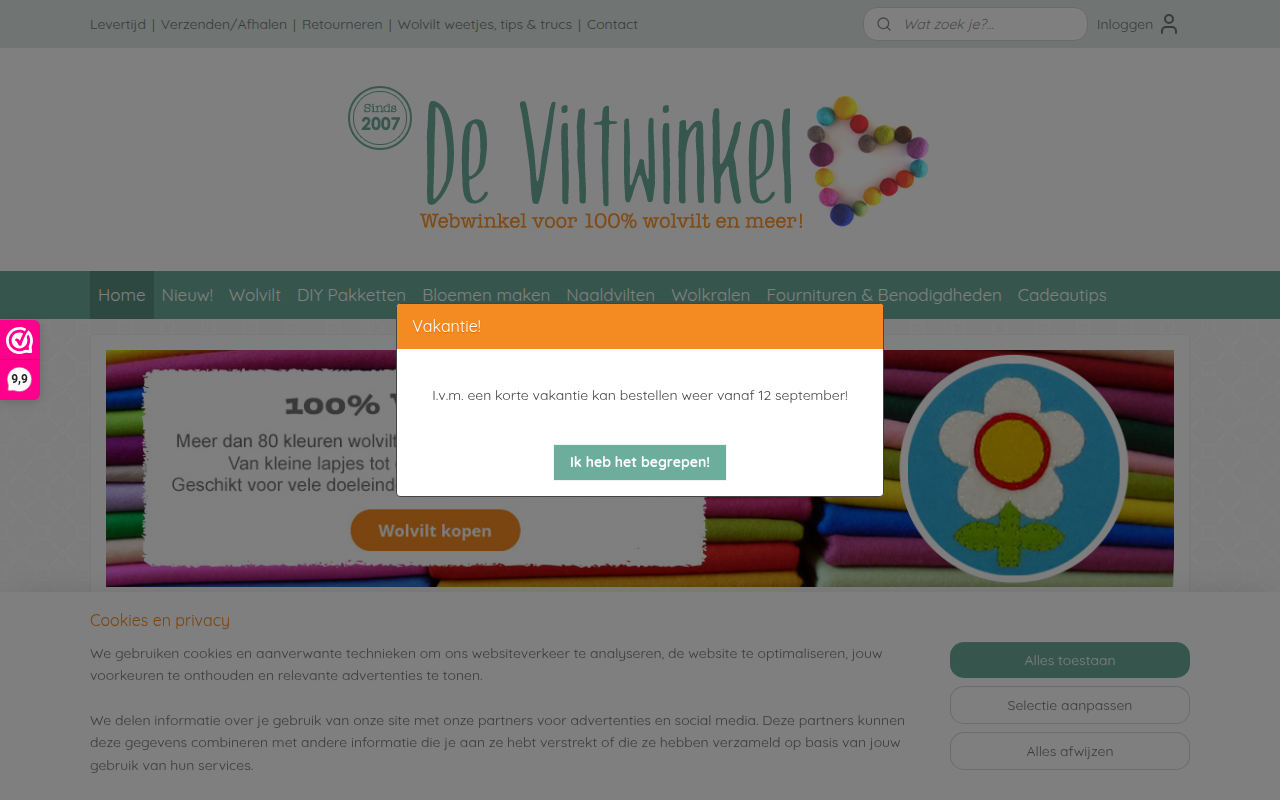Screenshot van deviltwinkel.nl