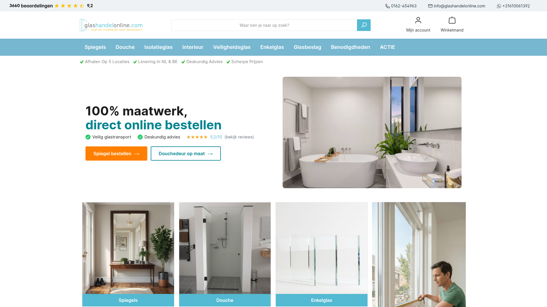 Screenshot van devoordeligegroep.nl