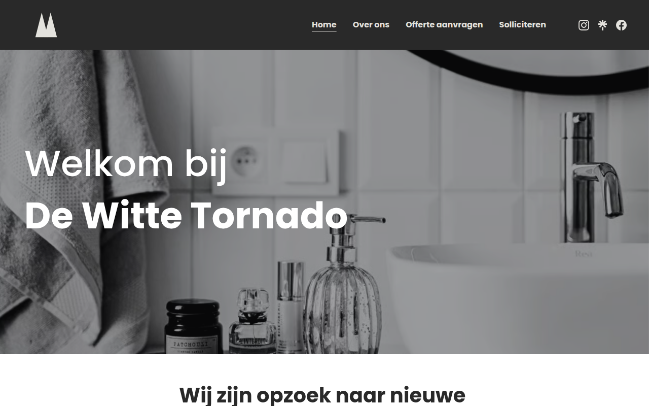 Screenshot van dewittetornado-vivian.nl