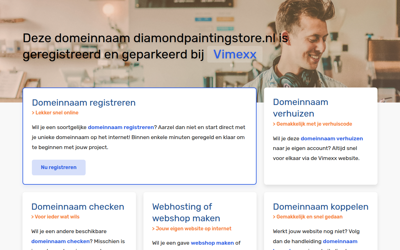 Screenshot van diamondpaintingstore.nl