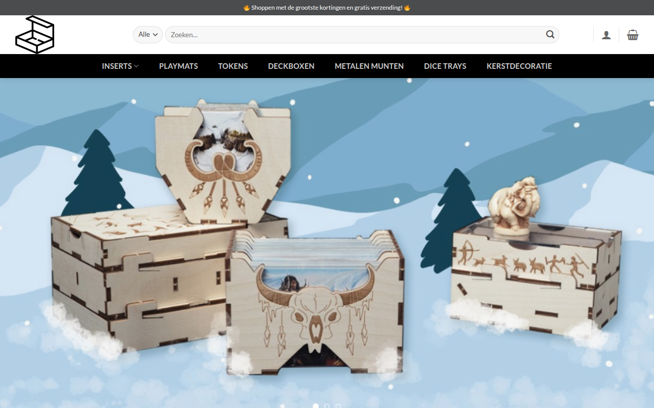 Screenshot van dicetraysstore.com