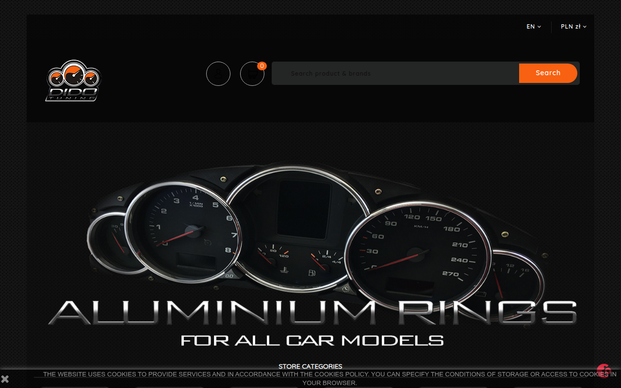 Screenshot van didotuning.com