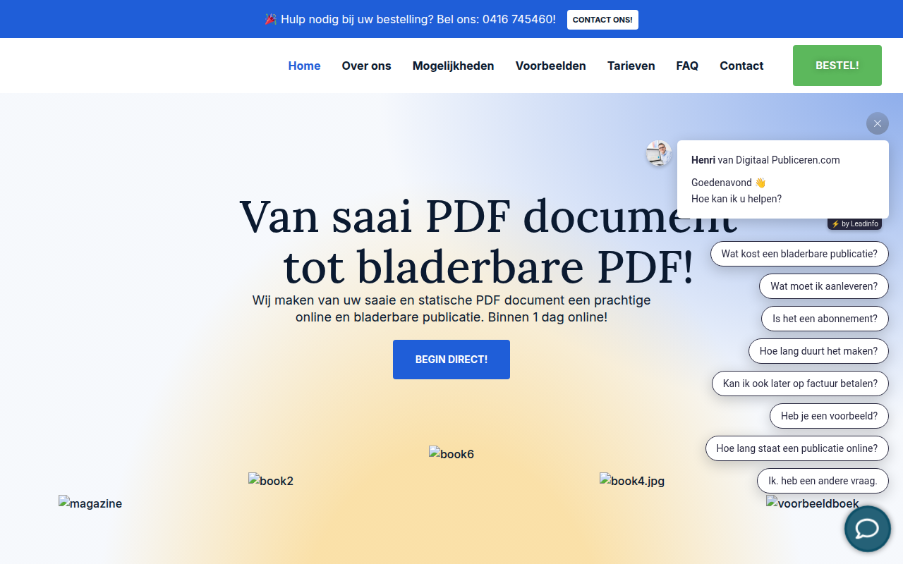 Screenshot van digitaalpubliceren.com