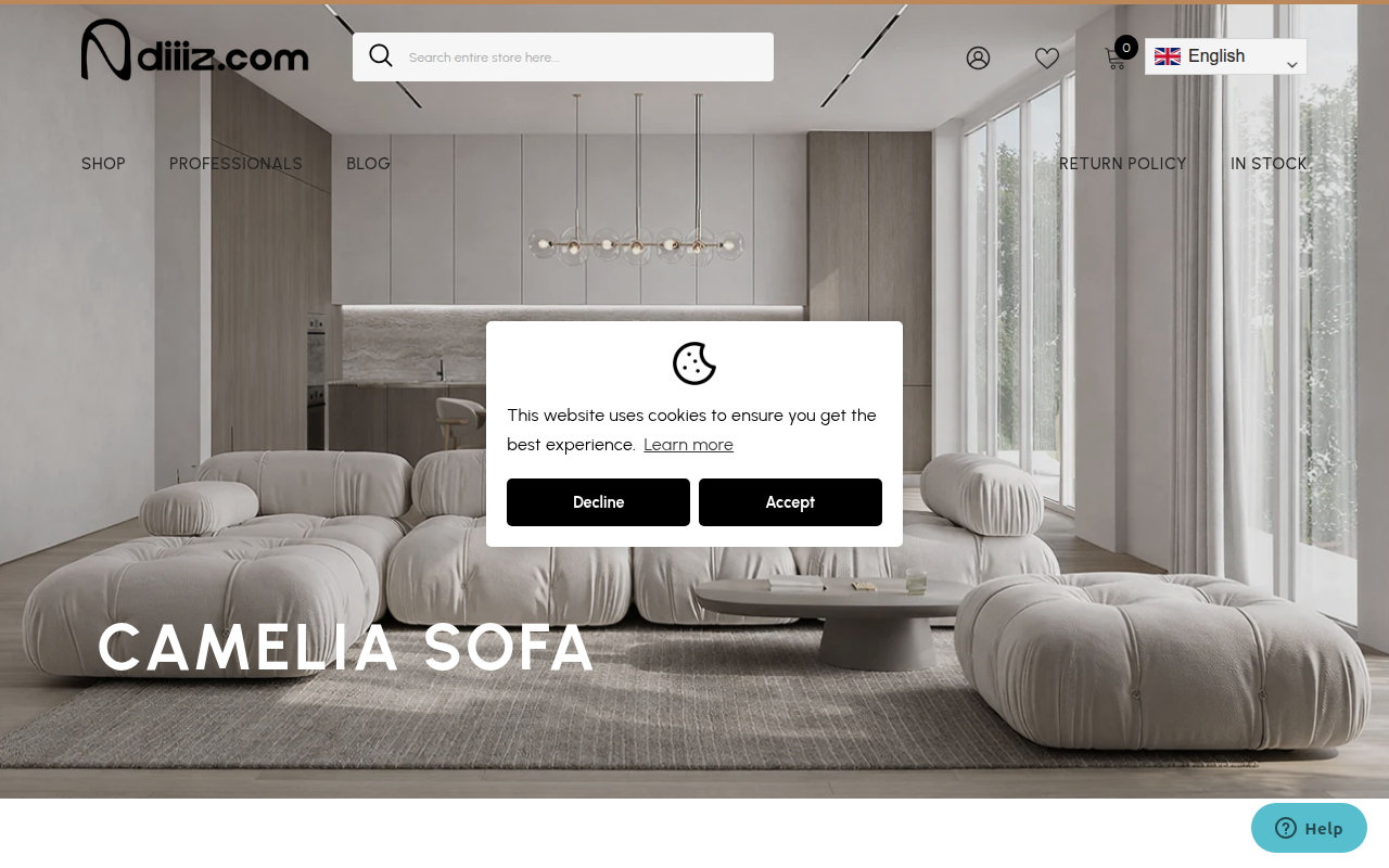 Screenshot van DIIIZ.COM