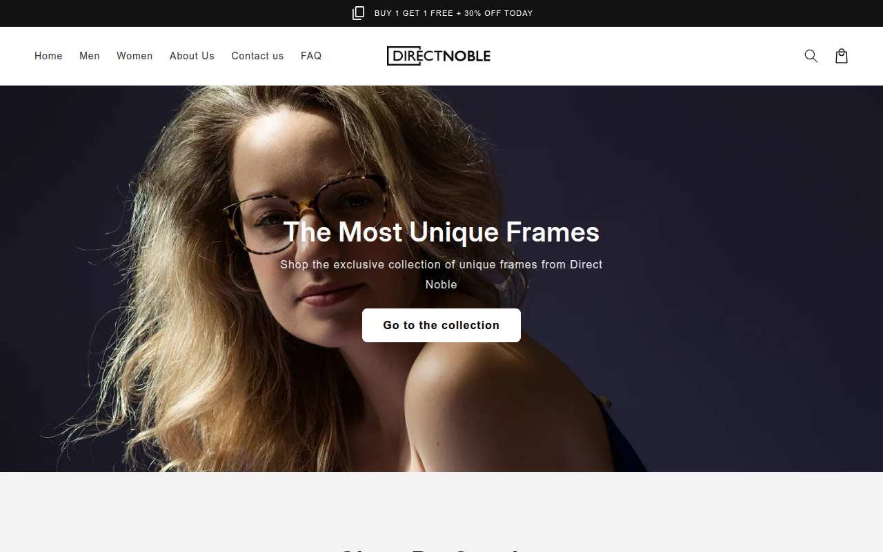 Screenshot van directnoble.com