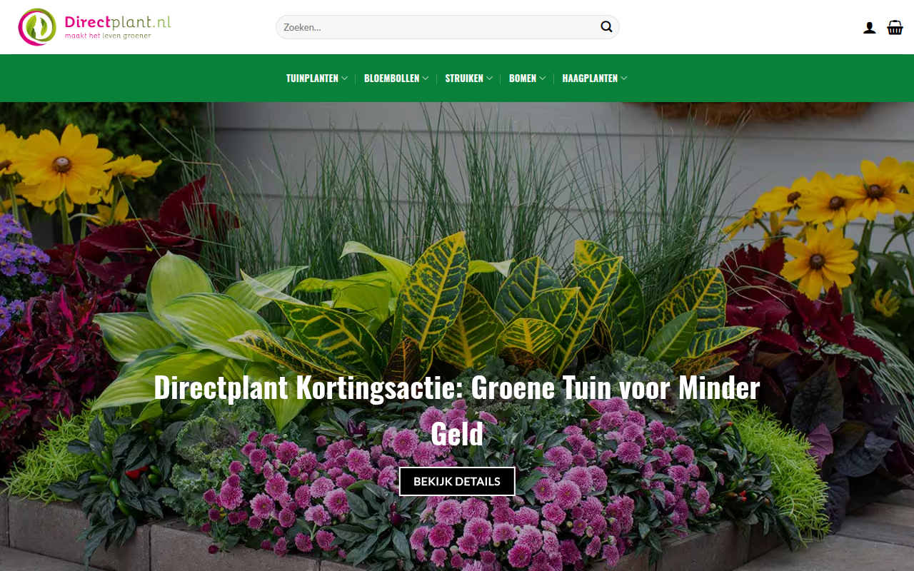 Screenshot van directplantsale.com