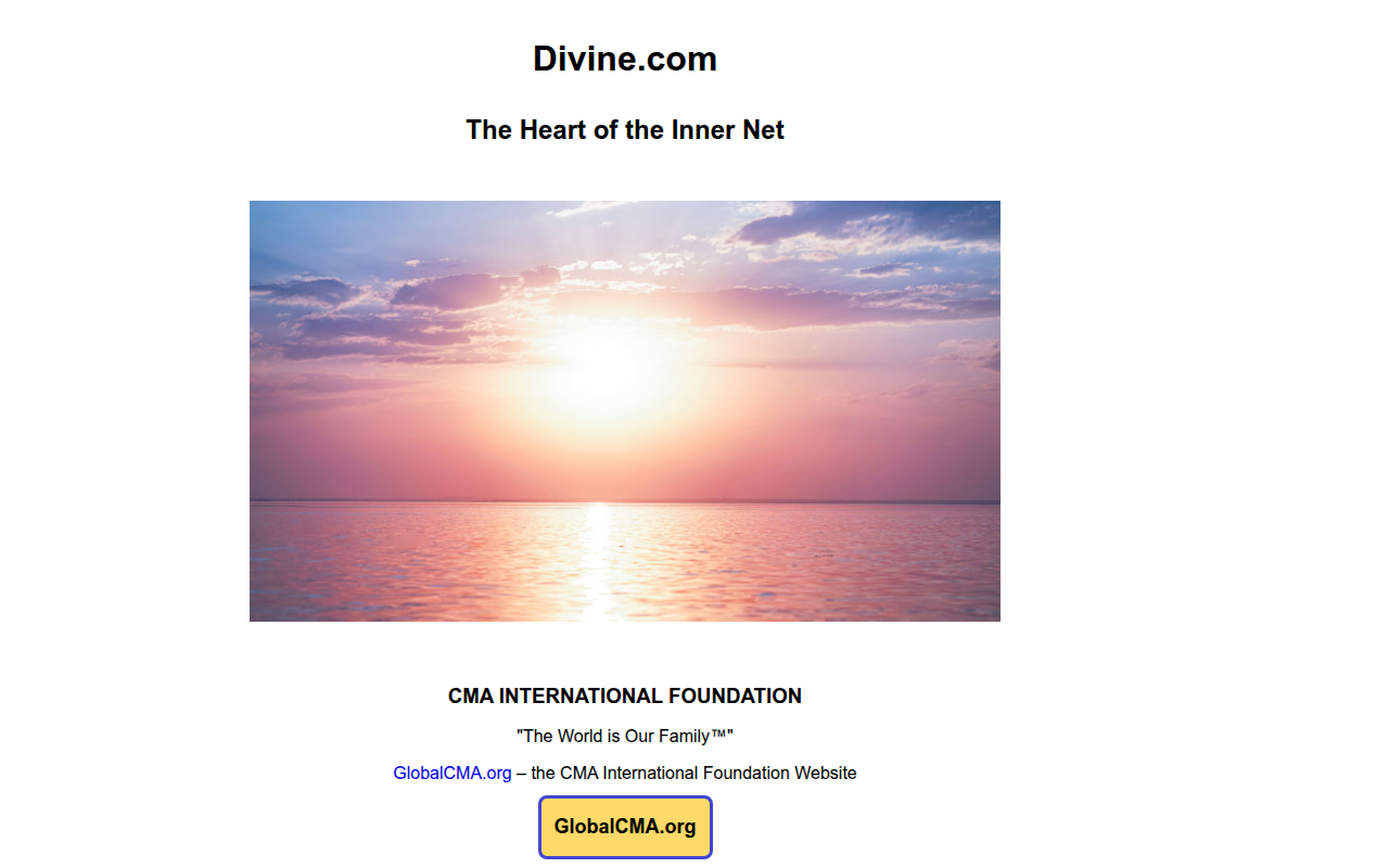 Screenshot van divine.com