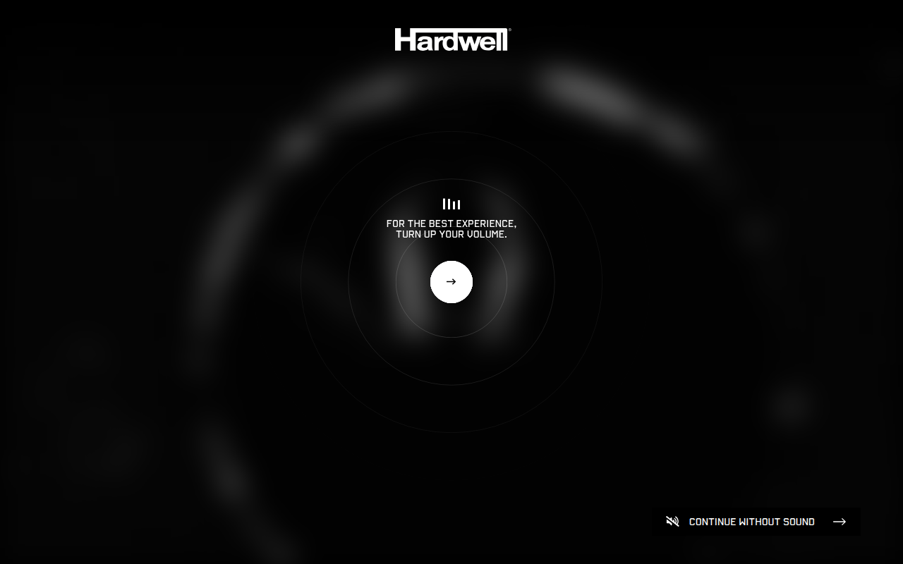 Screenshot van djhardwell.com