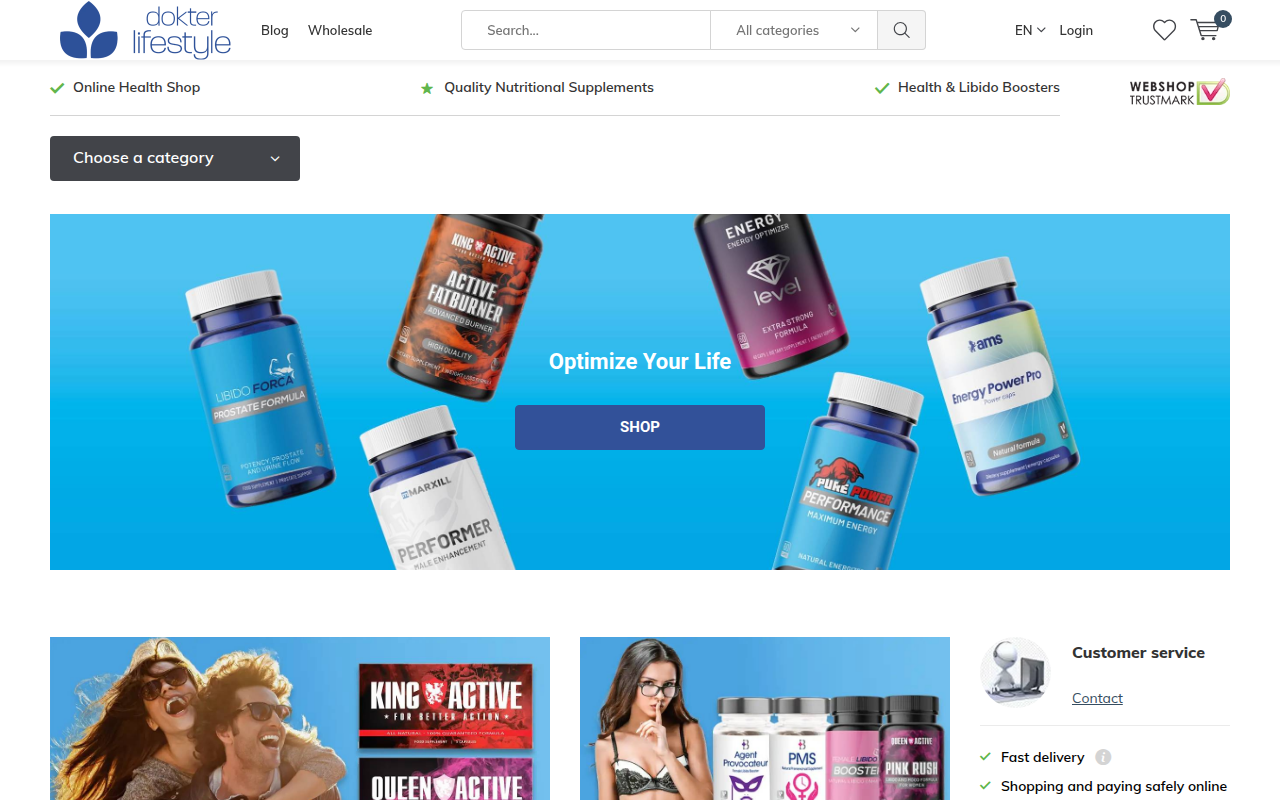 Screenshot van dokterlifestyle.com