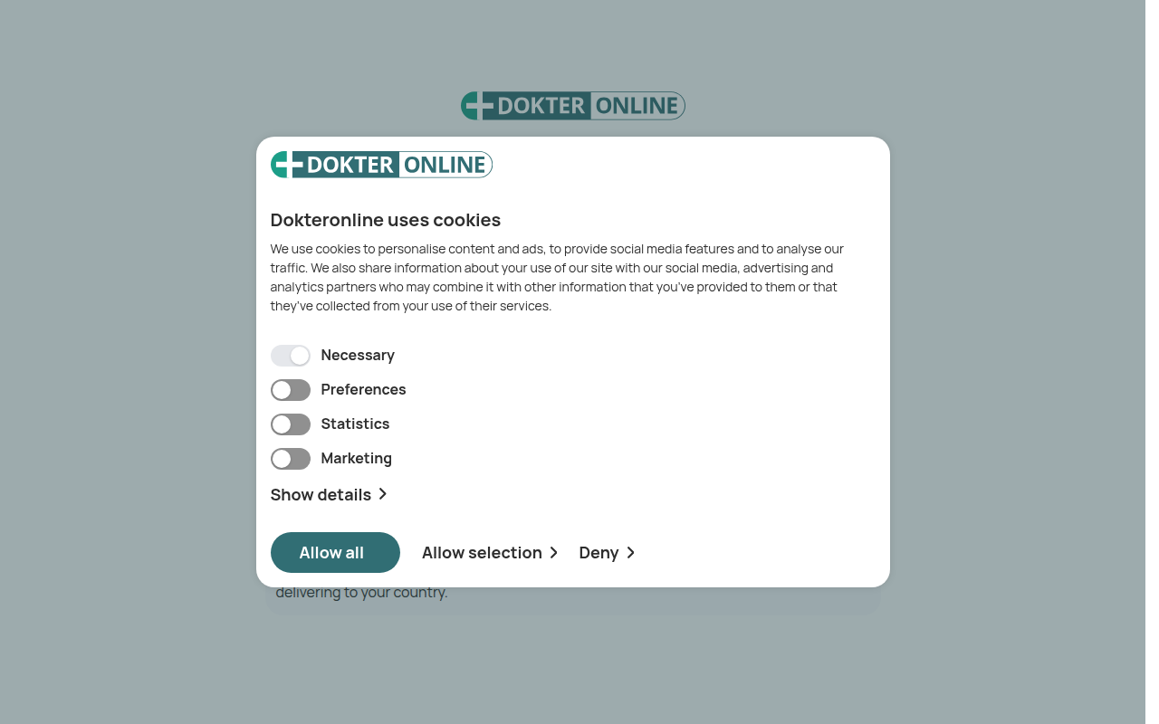 Screenshot van E-Medvertise N.V.