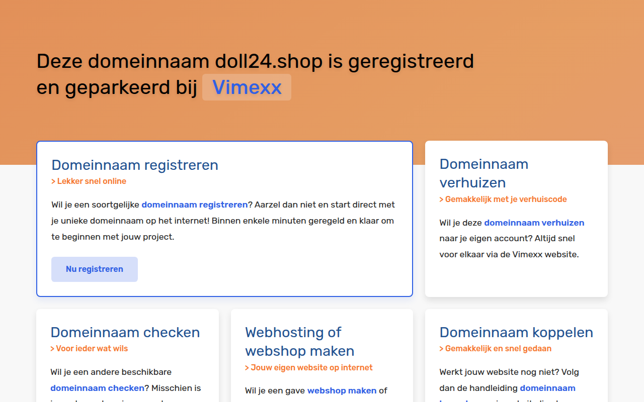 Screenshot van doll24.shop