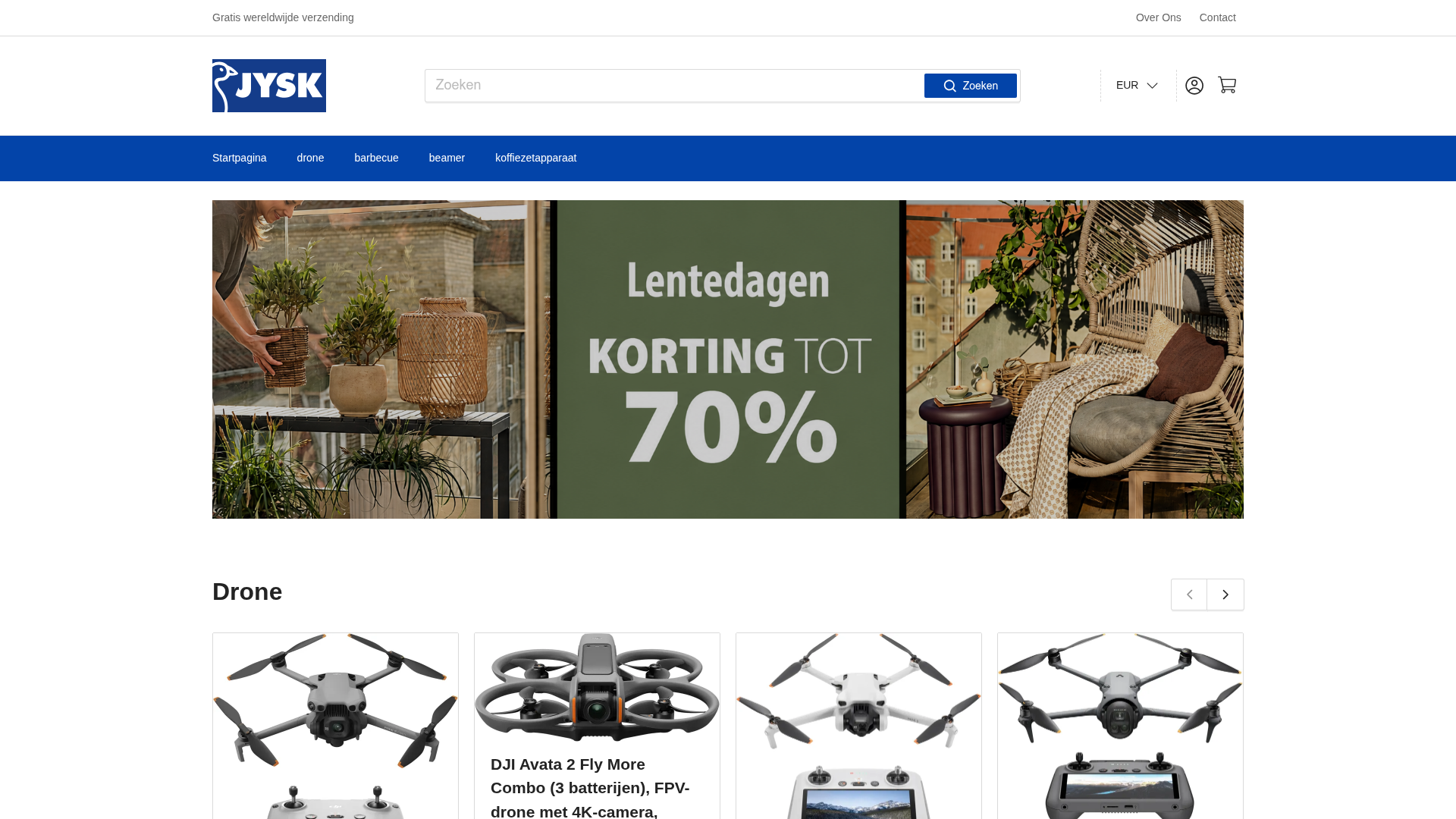 Screenshot van dometra.shop