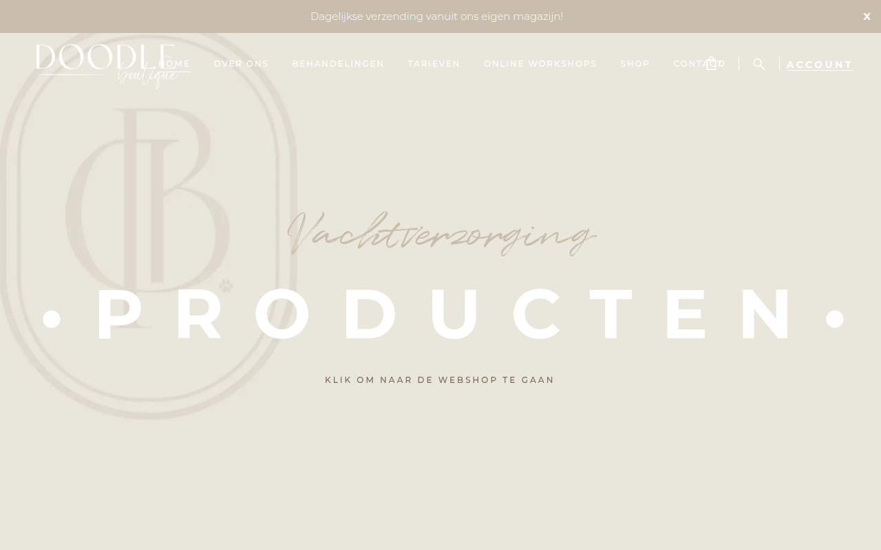 Screenshot van doodleboutique.nl