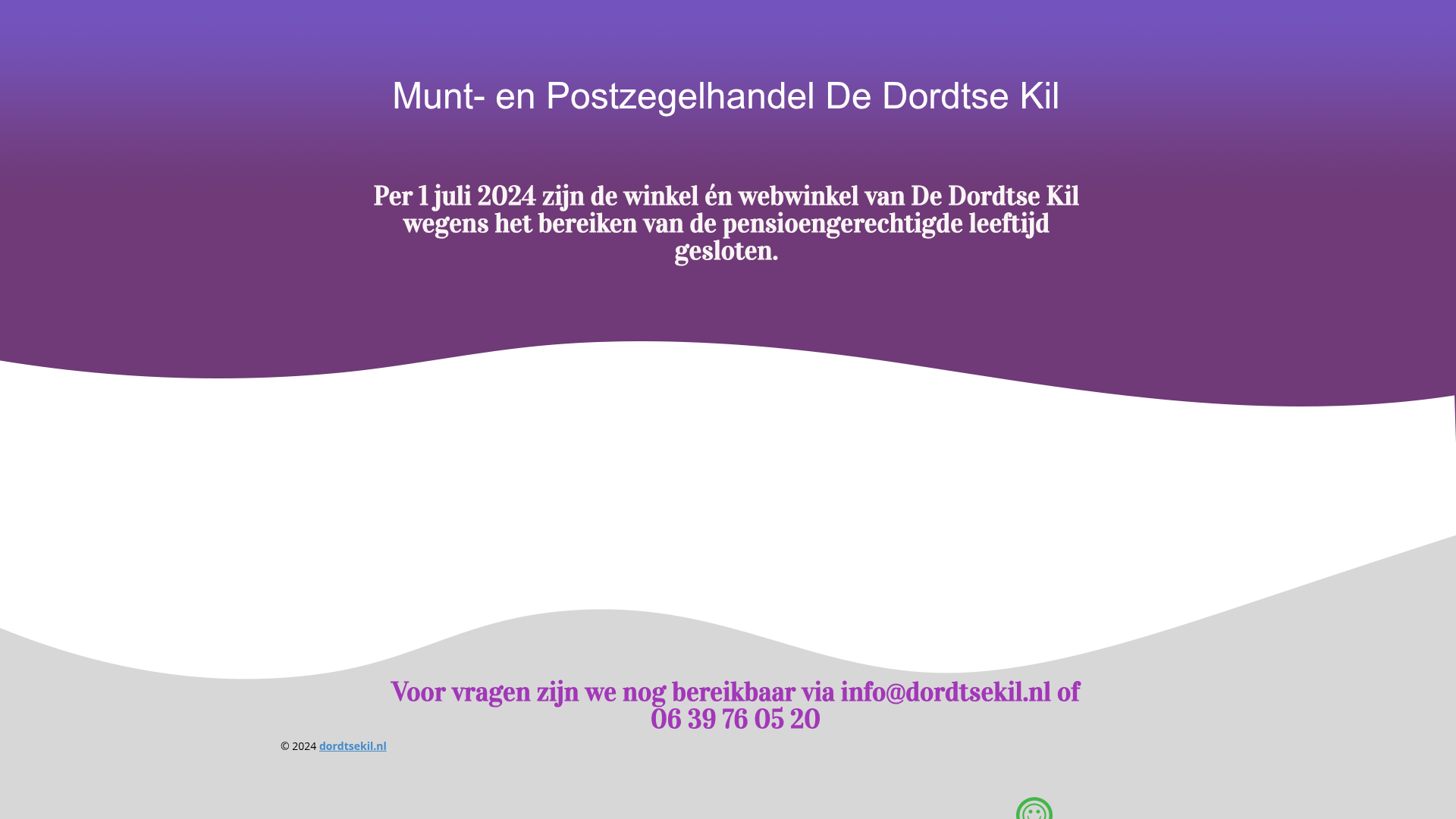 Screenshot van dordtsekil.nl