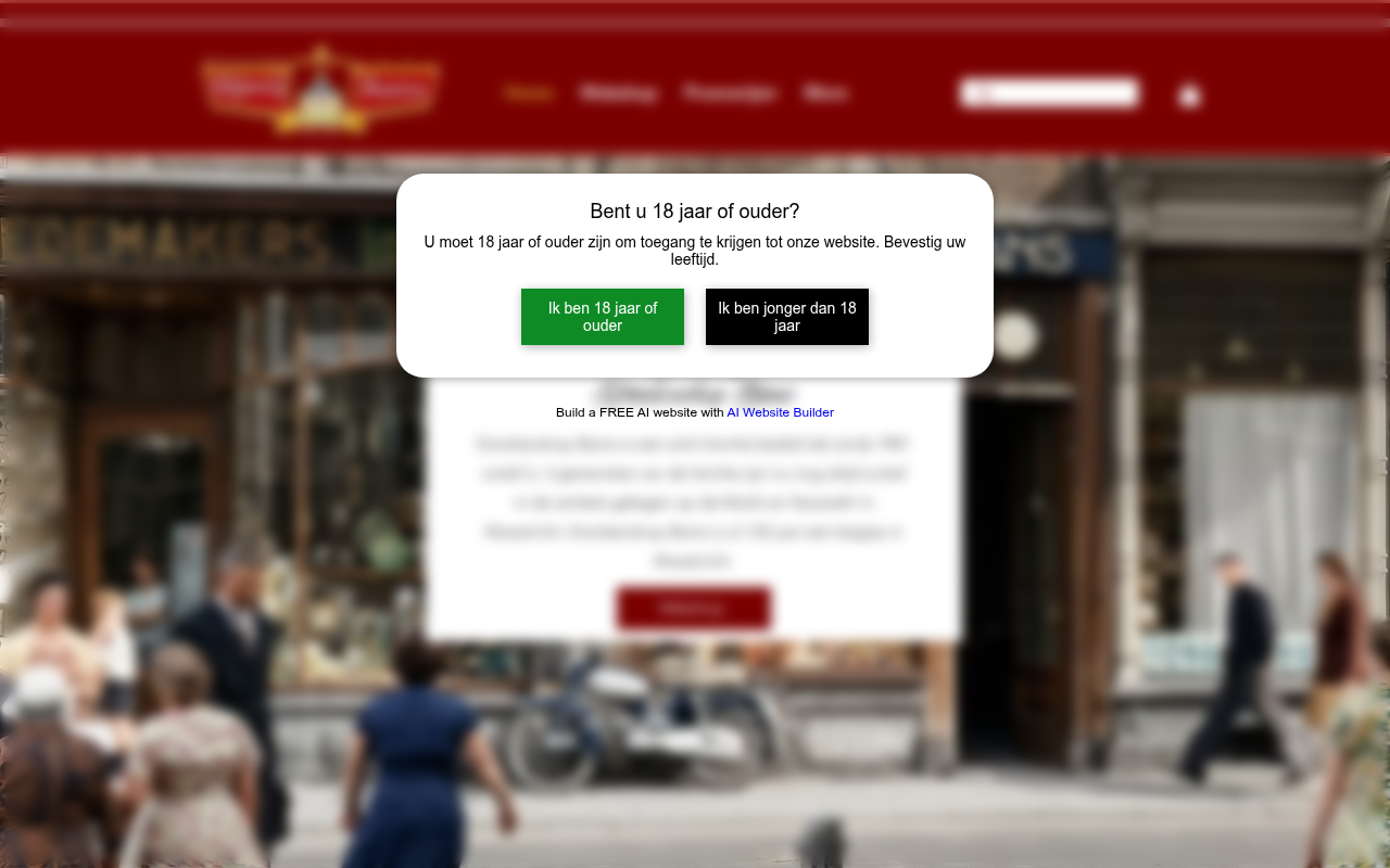 Screenshot van drankenshopbams.nl
