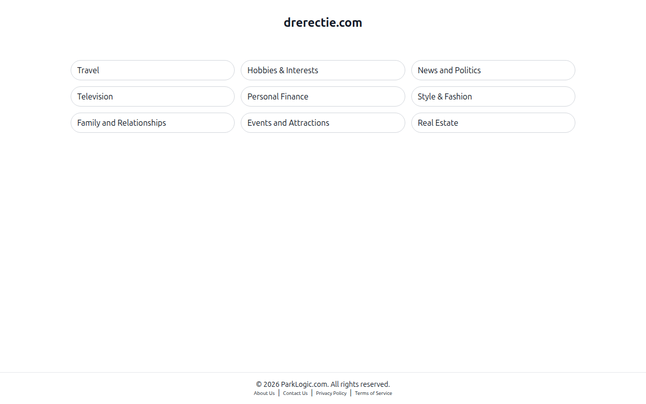 Screenshot van drerectie.com