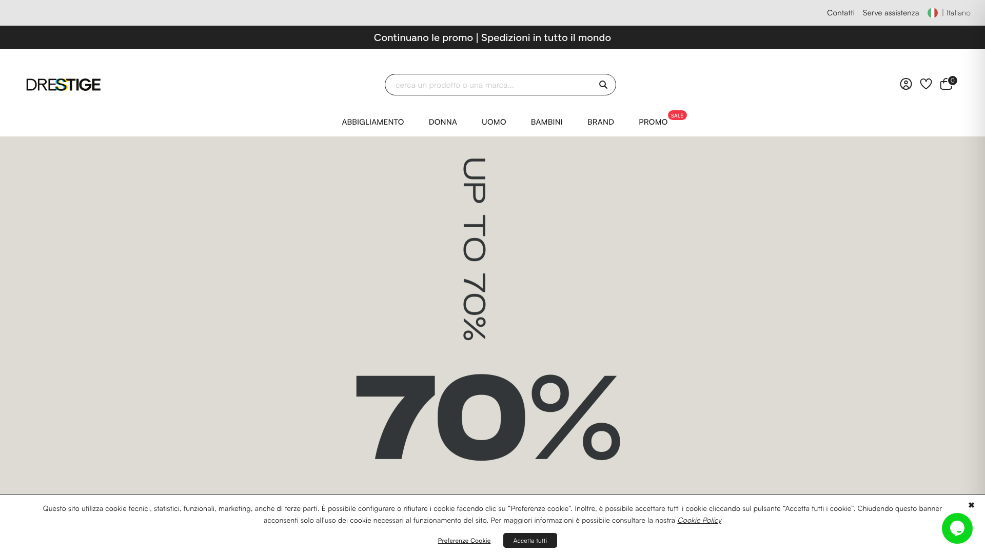 Screenshot van drestige.com