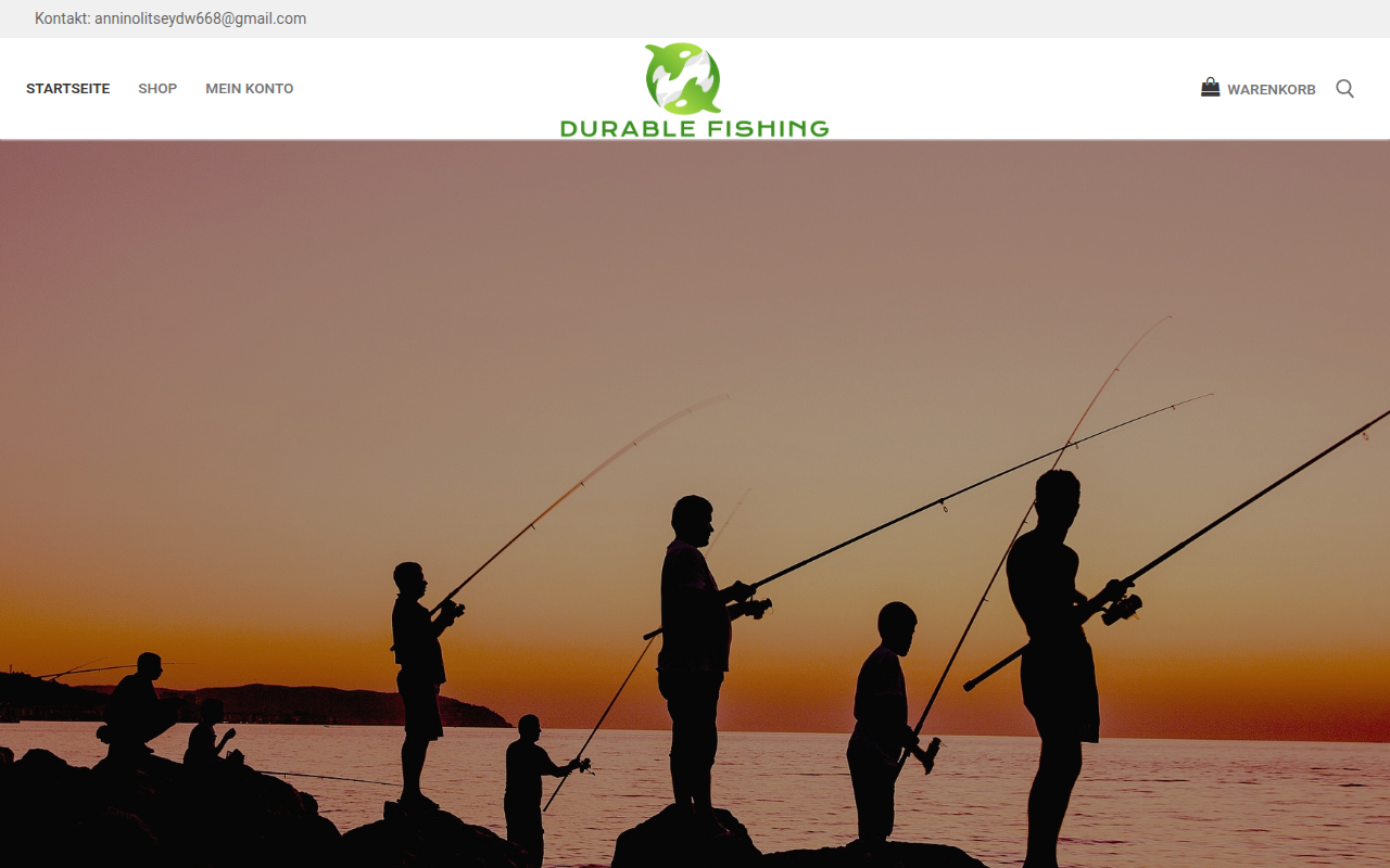 Screenshot van durablefishing.com
