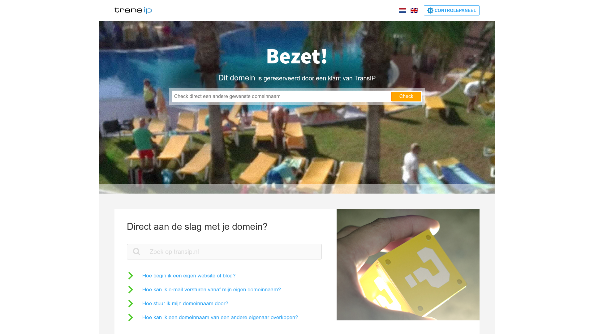 Screenshot van dutchglories.nl