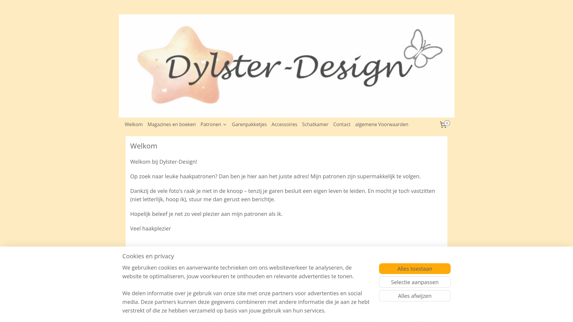 Screenshot van dylster-design.myonline.store