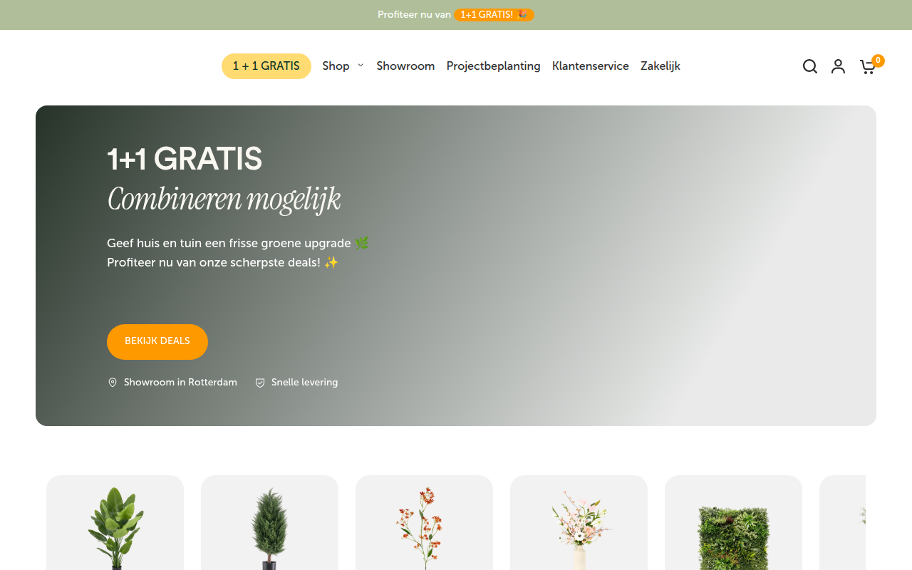 Screenshot van easyplants-kunstplanten.nl