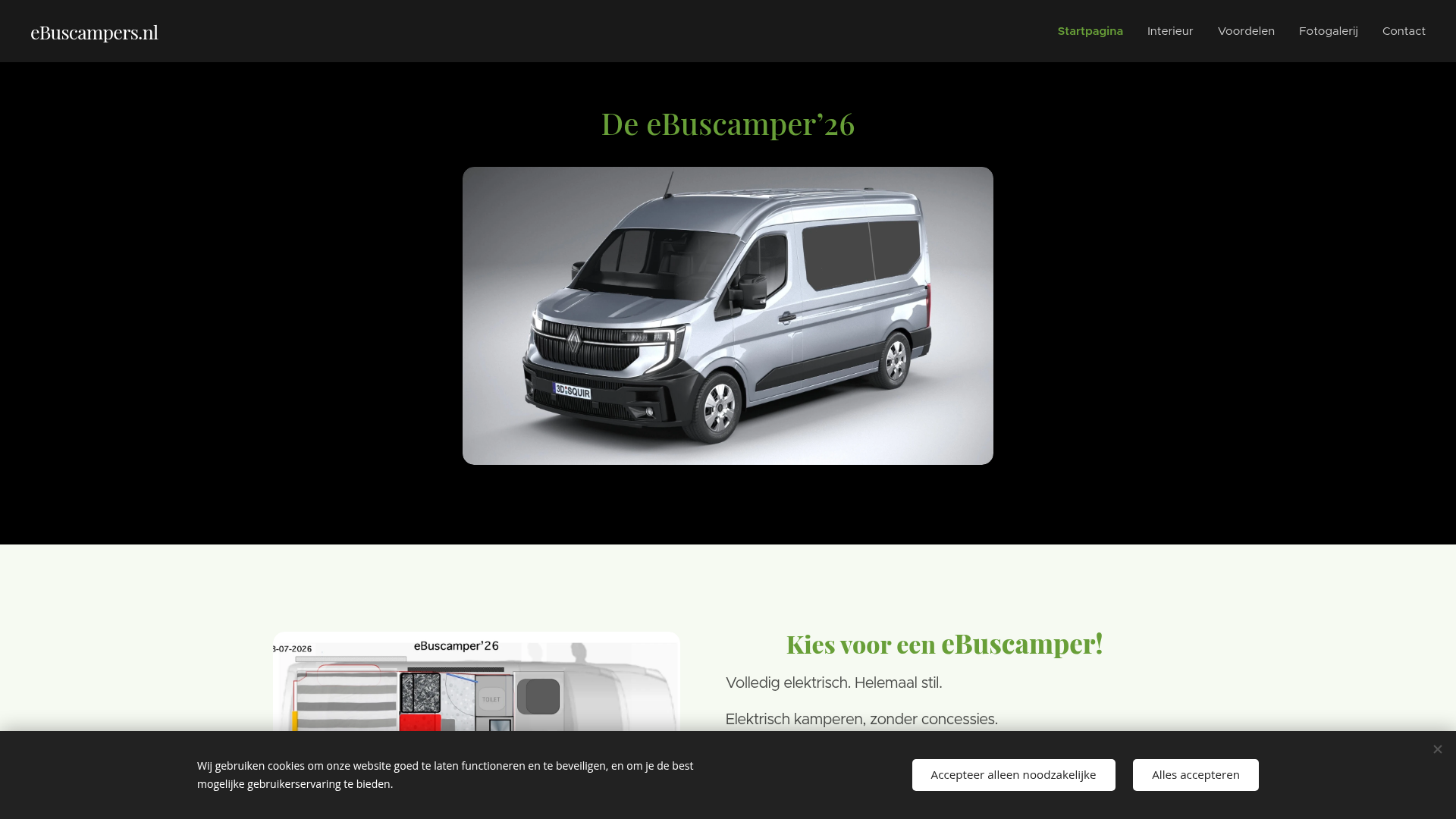 Screenshot van ebuscampers.nl