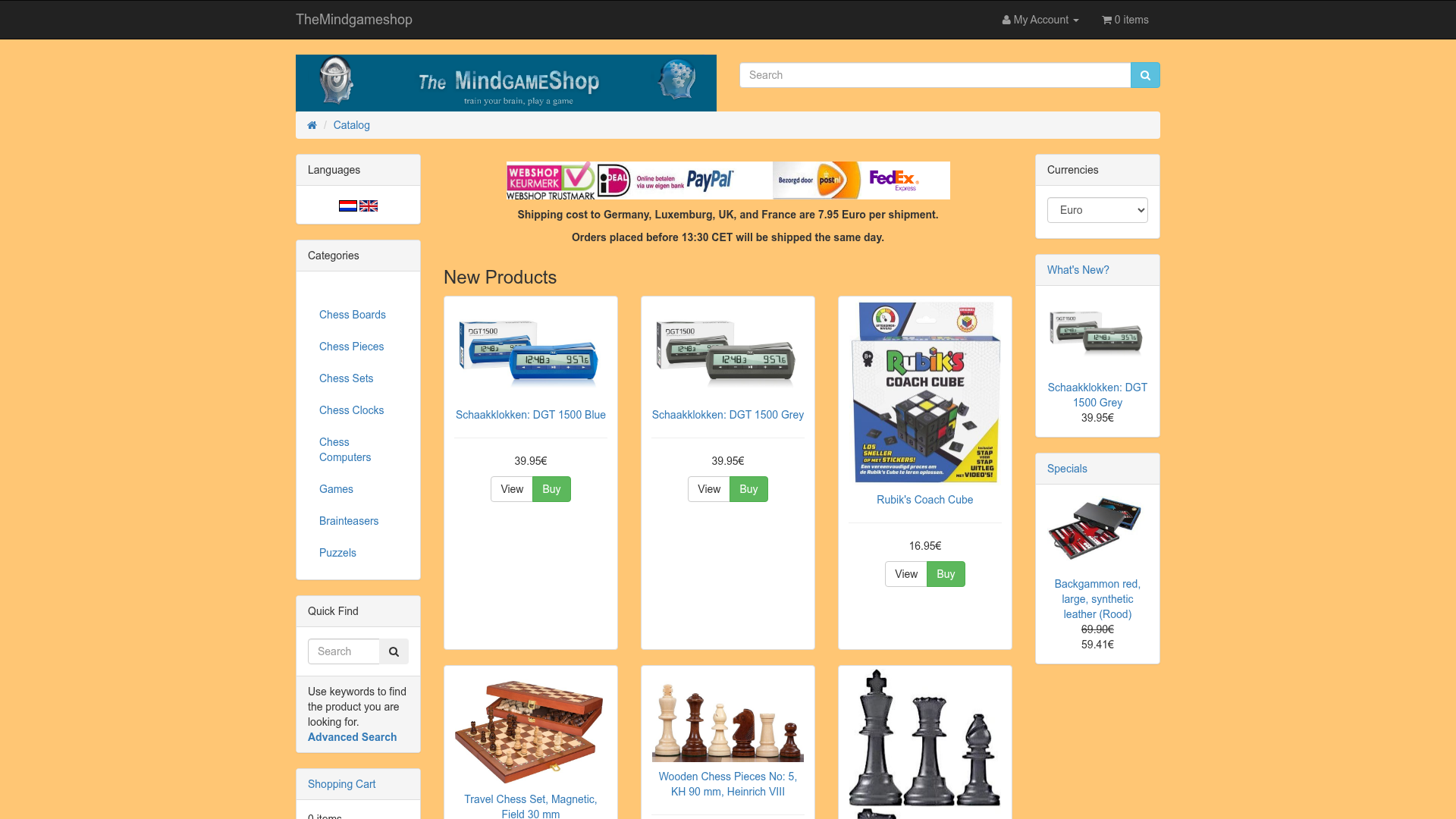 Screenshot van educatief.themindgameshop.com
