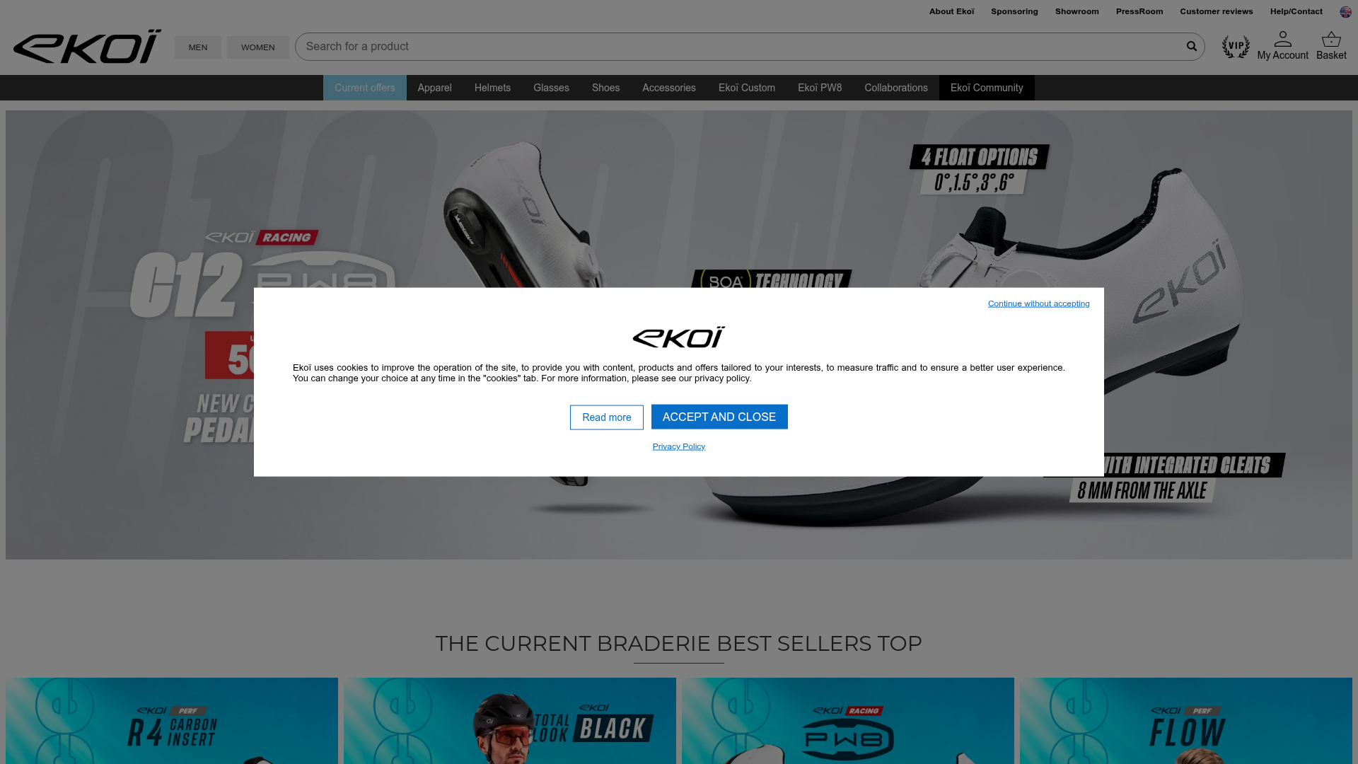 Screenshot van ekoi.com