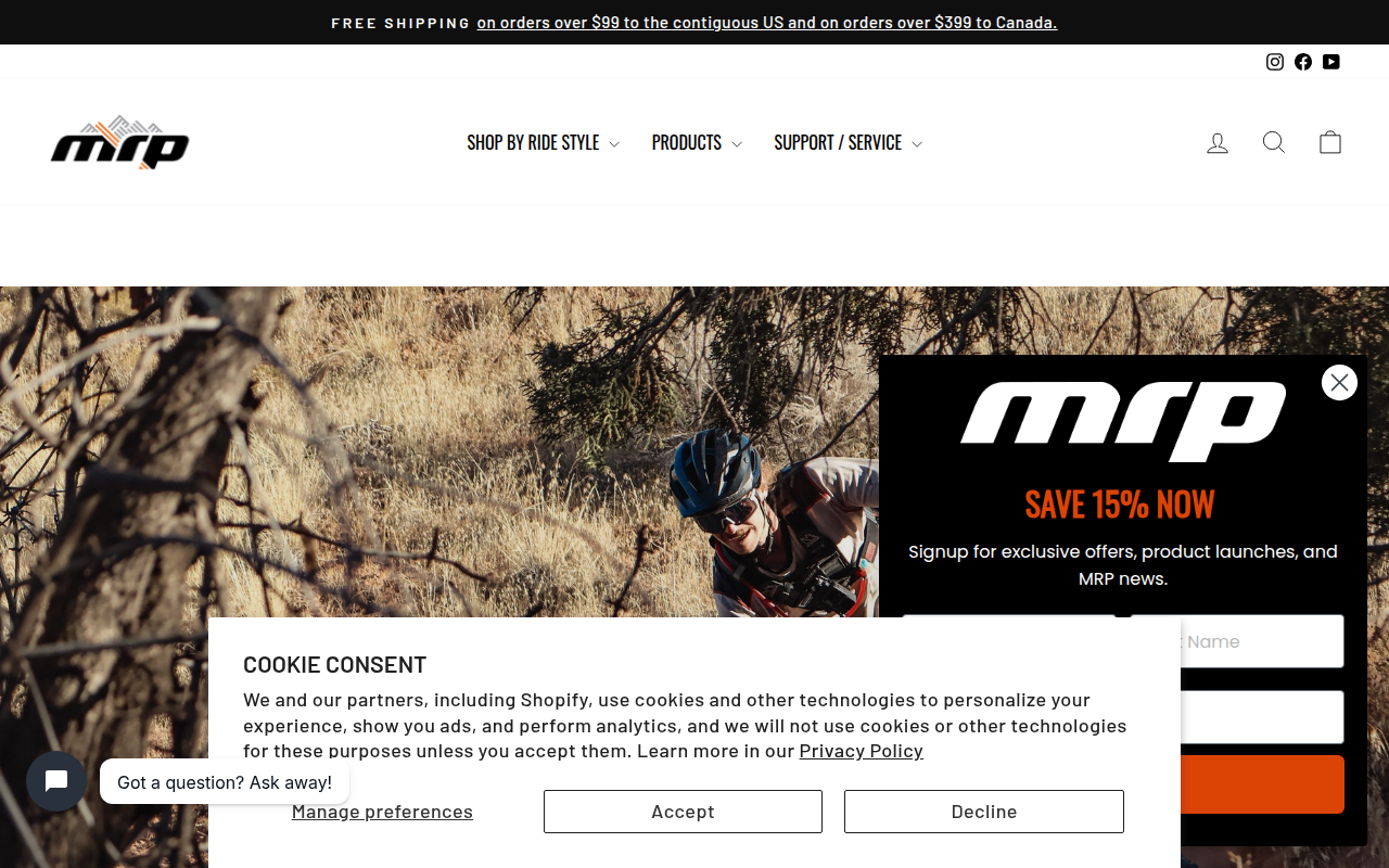 Screenshot van ekosport.com