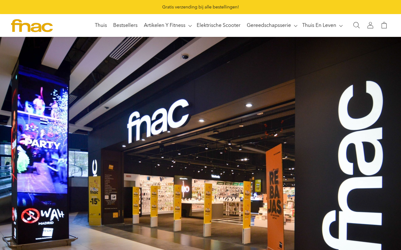 Screenshot van elektronicanl.shop