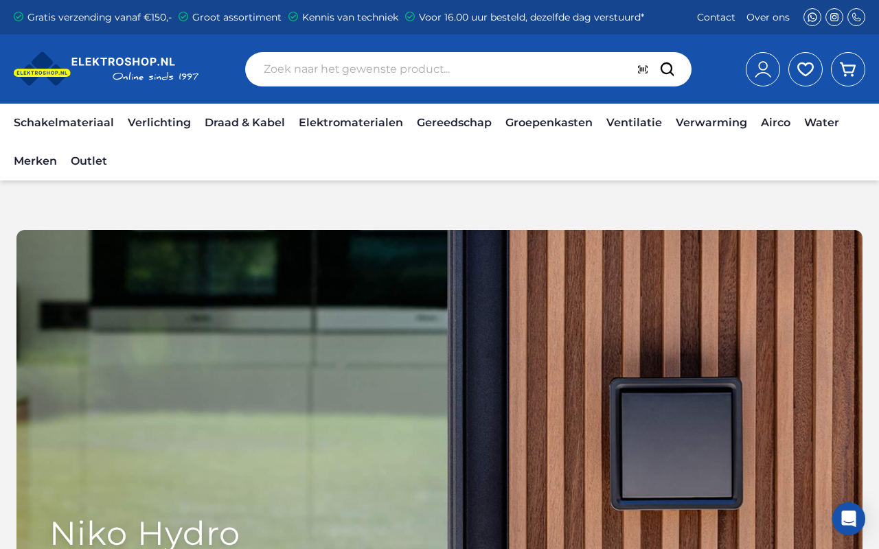 Screenshot van elektroshop.nl