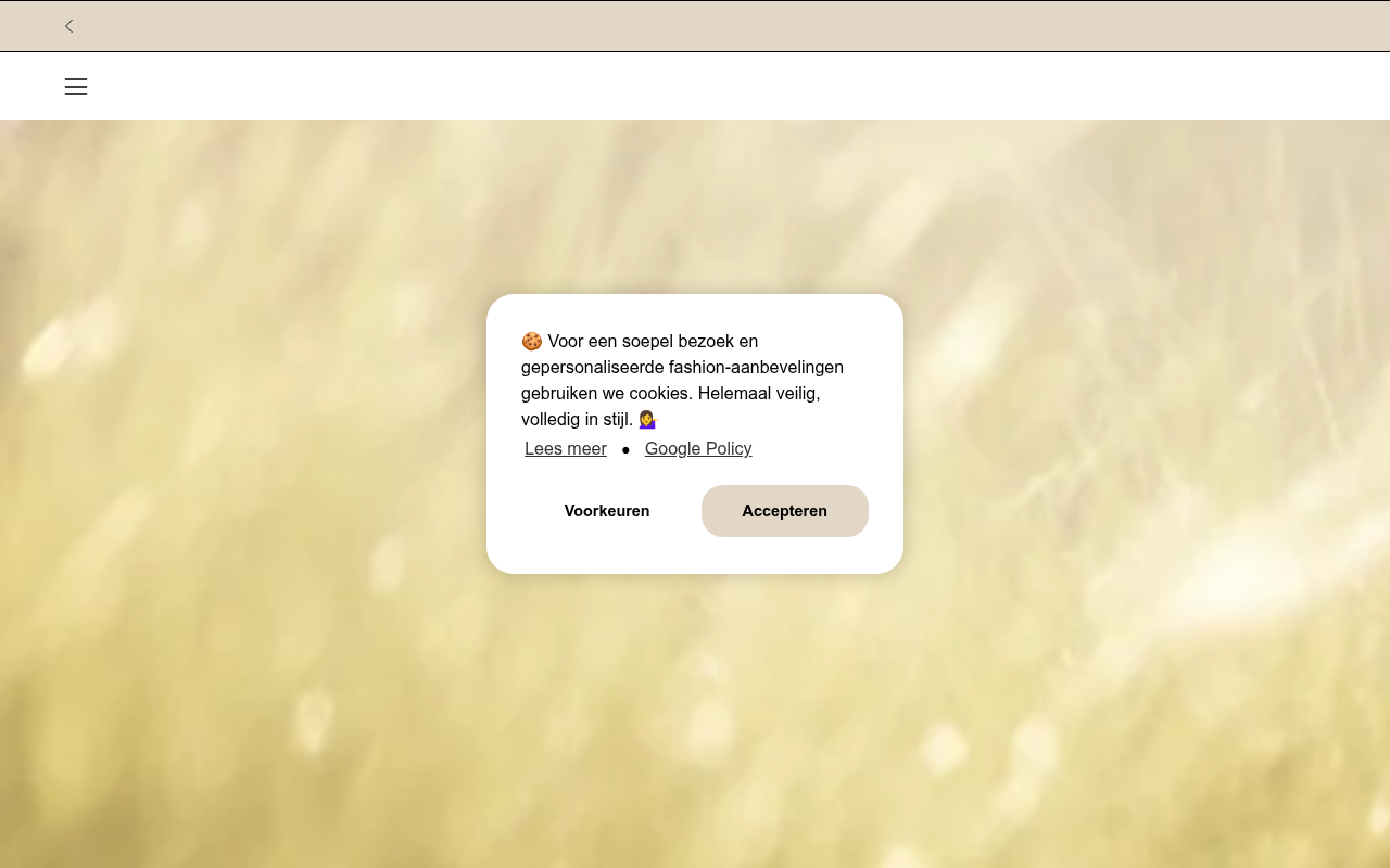 Screenshot van ellarose.nl